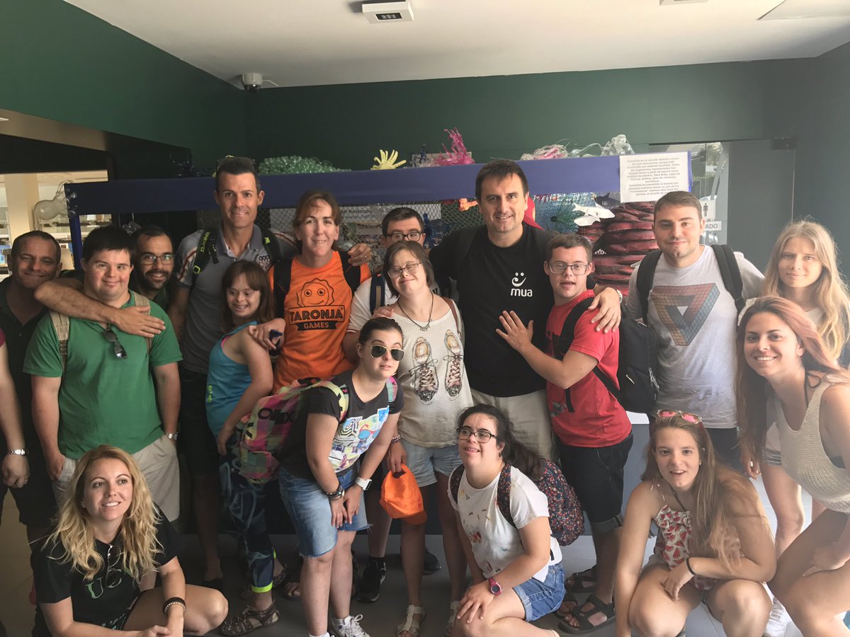 Empezamos la jornada con <a href="/ASINDOWN/">ASINDOWN</a> en el IMEDMAR de la @UCV_es #capacitas #inclusión #compromisoucv