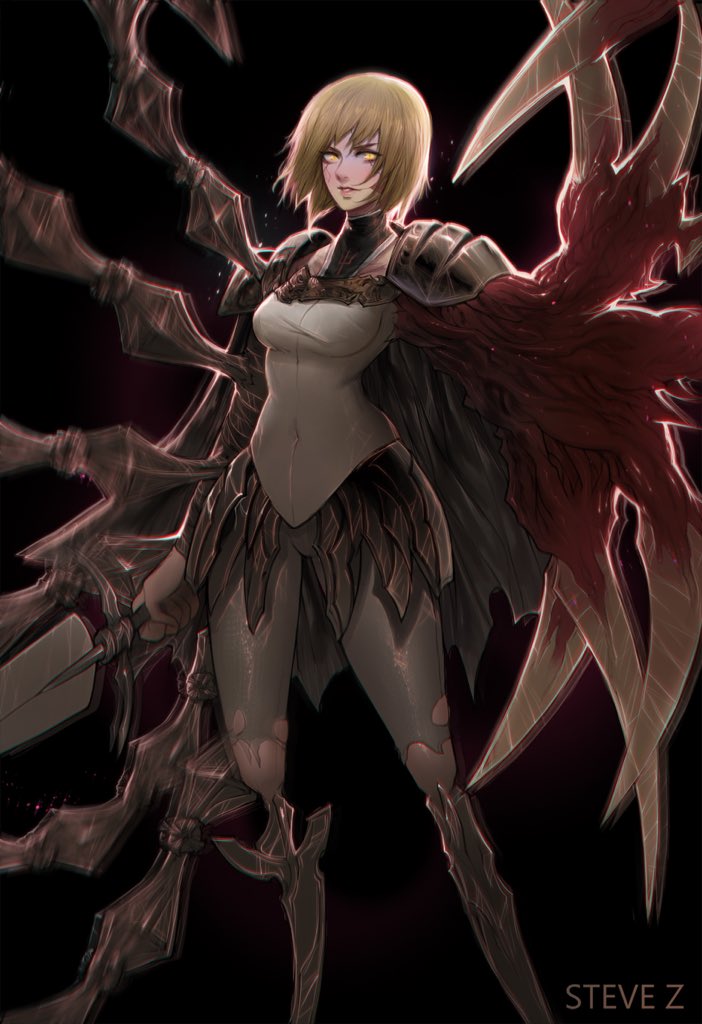 Steve Zheng On Twitter Clare Fanart Of Claymore Recommending Steve Zheng On Twitter Clare Fanart Of Claymore Recommending