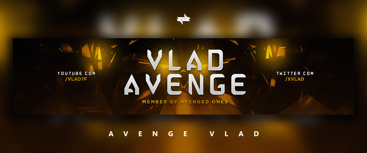 AboveFx's tweet photo. QCE (Quick, clean and easy)
Second one tonight,
@YouTube banner for my man @xVIad!
Like & RT!
Much love <3
#AboveFx https://t.co/Y64ZPEZbL6