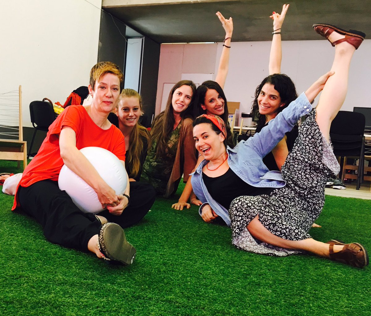 Las más Invisibles del #ATsummerlab El equipo de gestión!! Thanks girls!!