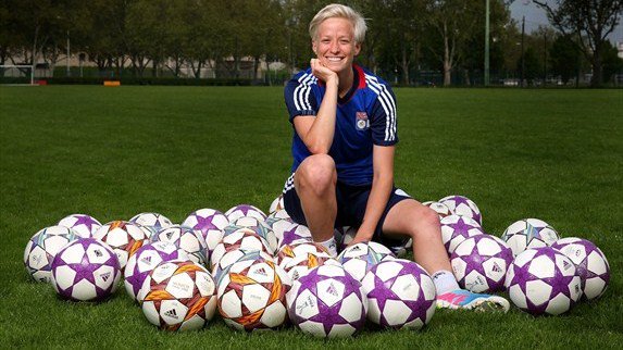 Happy birthday to former OL player Megan Rapinoe, who turns 32!    