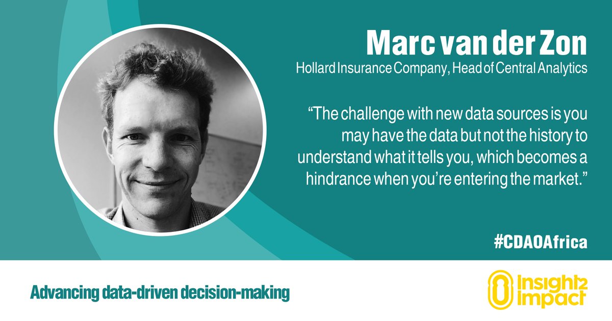Head of Central Analytics at <a href="/Hollard/">Hollard Insurance</a> shared insights on how they use #data to unlock new markets. #CDAOAfrica  goo.gl/AVH9kN