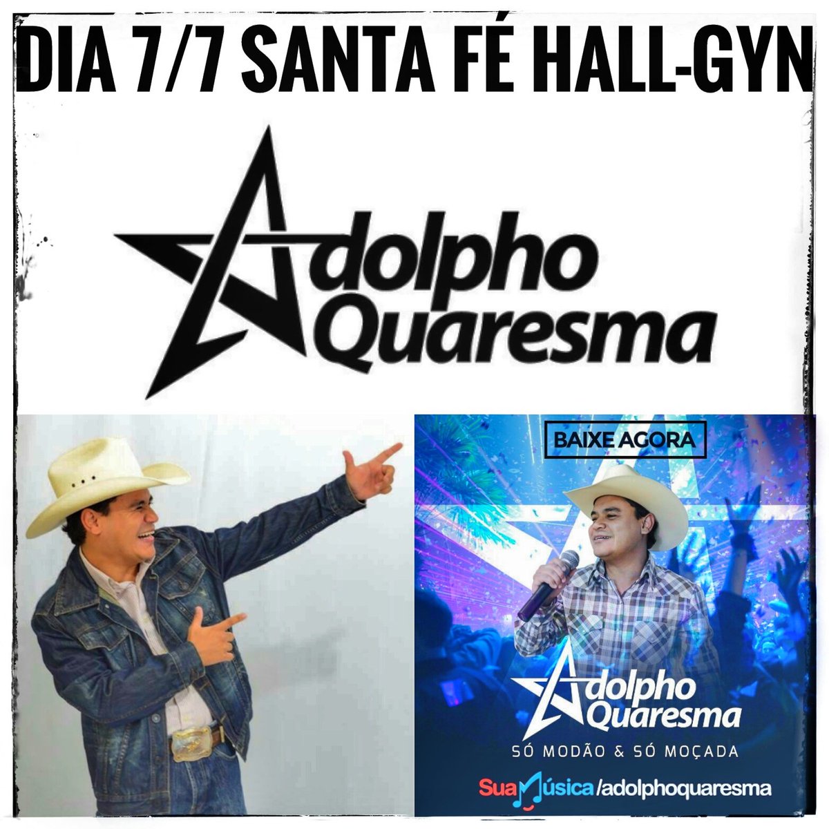 AdolphoQuaresma's tweet photo. Bora pra santinha com Zé Ricardo e Thiago e você você você você você... A boate mais sertaneja do centro oeste #santafehall #samtinha https://t.co/MOawwLS7Yy