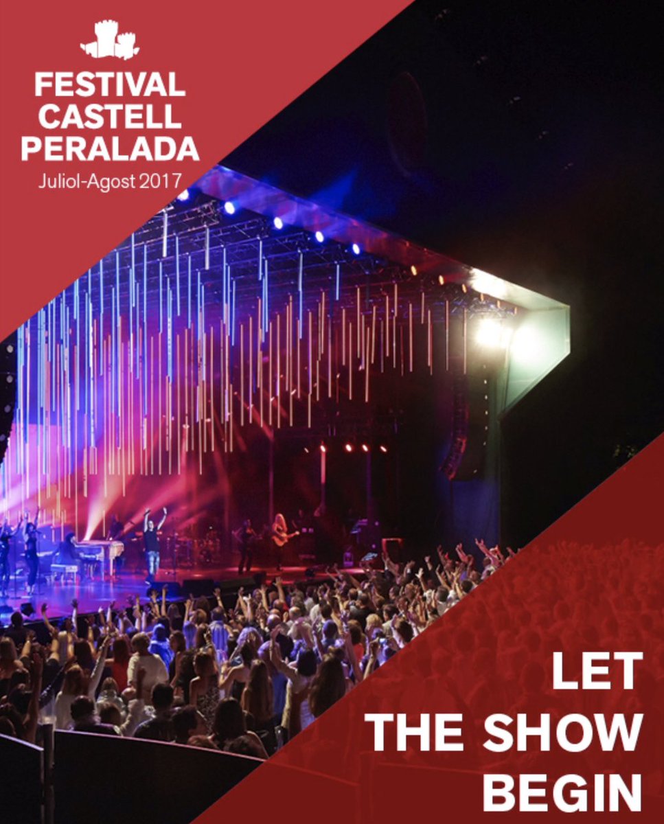 BancoSabadell's tweet photo. #FIMCP17 | Disfruta del 6/07 al 17/08 de la #música la #danza y el #teatro en el @FIMCPeralada ¡Mira que cartel! https://t.co/GvDvpvUegS https://t.co/tO5jaM67Yy