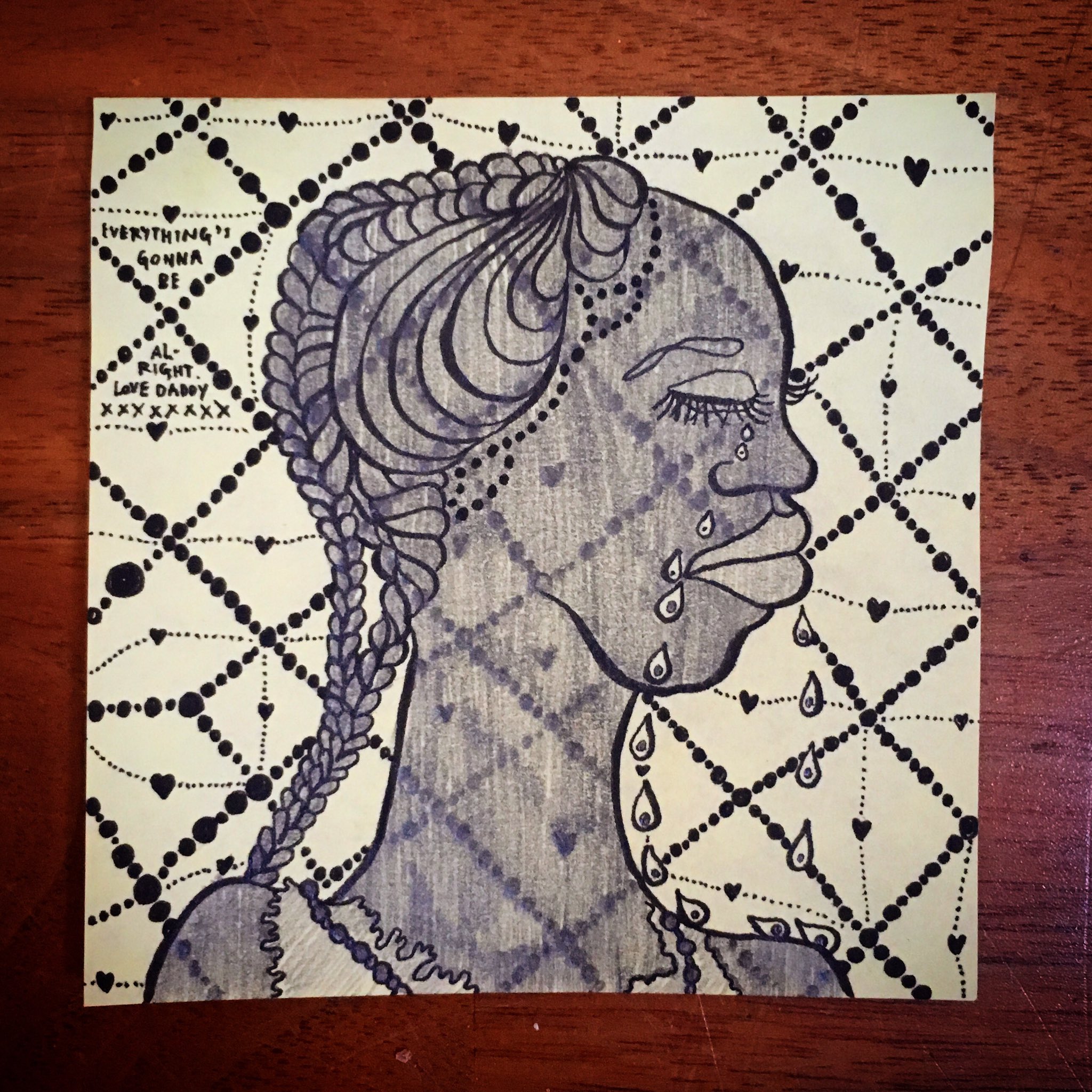 No Woman, No Cry', Chris Ofili, 1998