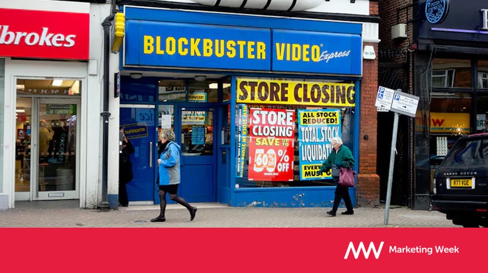 ProdoDanny's tweet image. Blockbuster’s CMO reflects on how things imploded [via: @MarketingWeekEd] crwd.fr/2uJdiVw