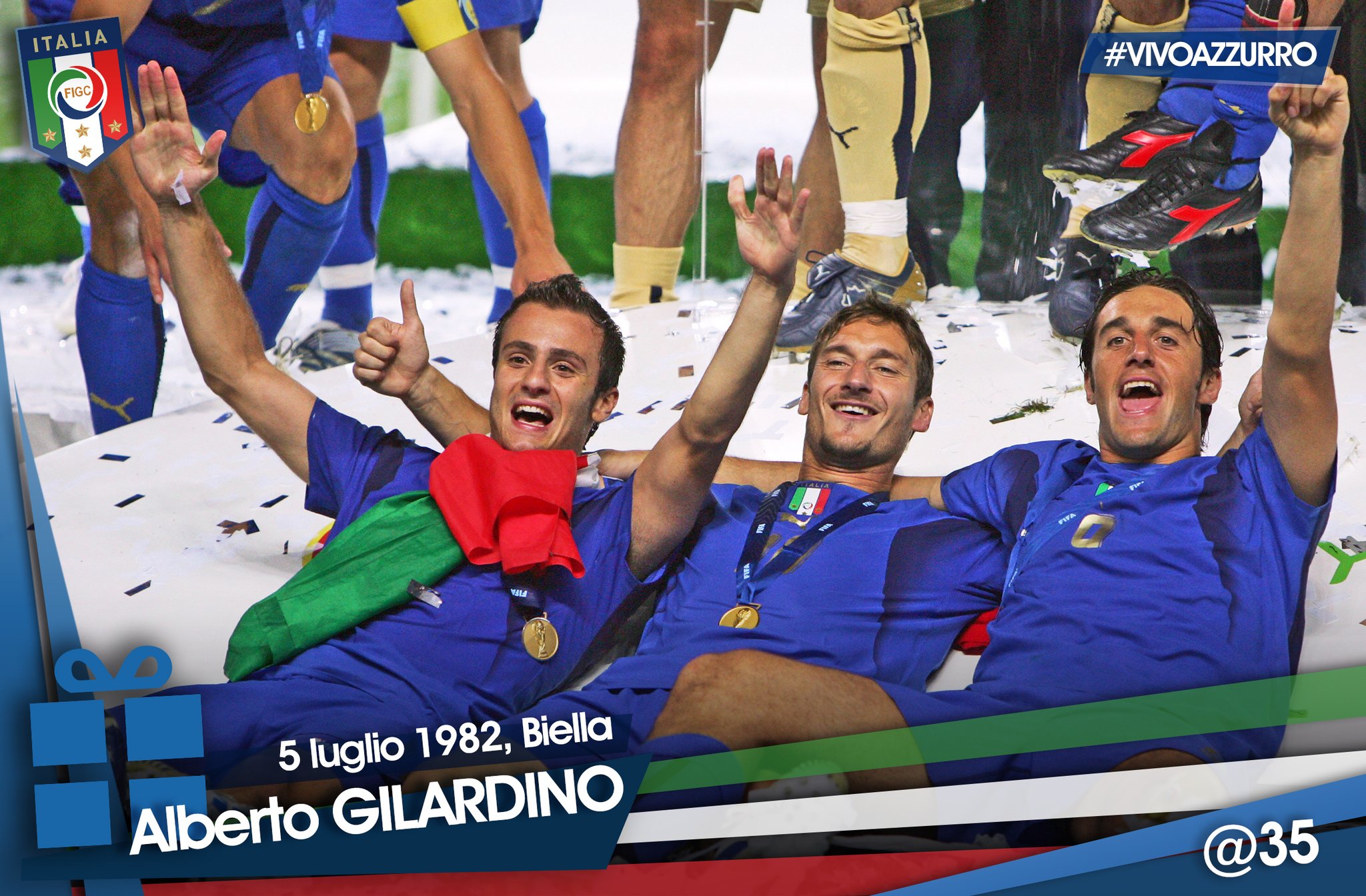  | Happy 35th birthday to the World Cup winner Alberto      