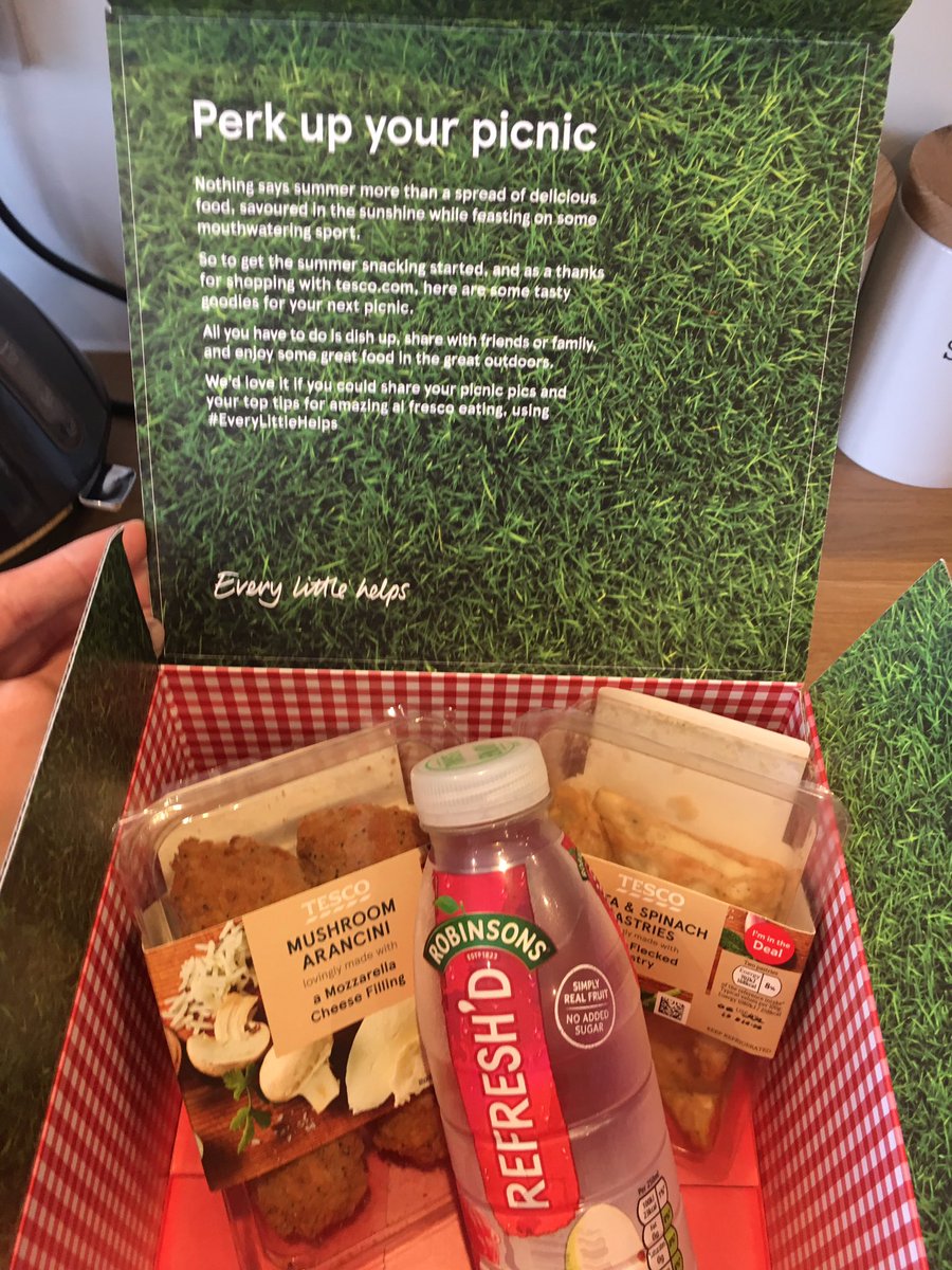 Thank you <a href="/Tesco/">Tesco</a> for our free gift delivered with home shopping <a href="/Falmeister/">Fallon</a> excellent service from the driver as usual 👍