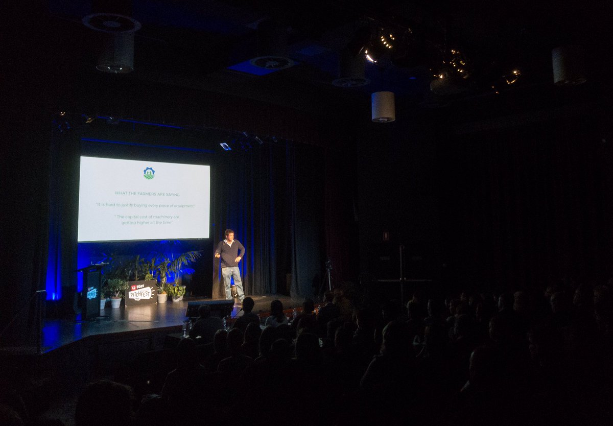 AusPostBiz's tweet photo. Third pitch is #AgTribe. Can definitely feel the passion and originality! #APRegionalPitchfest https://t.co/j28XWr5slq