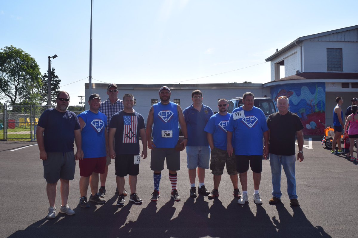 July 4th EP Freedom Run 5K put on by East Palestine 417! We raised over $3000.00 to go back to the community! <a href="/GrandLodgeOhio/">Grand Lodge of Ohio</a> #freemason