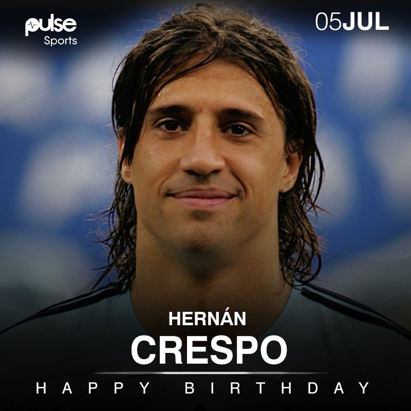 Happy 42nd birthday to Hernán Crespo  