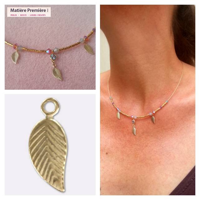 MatPremParis's tweet image. Aujourd'hui, nous vous présentons 3 idées de collier raffinés et simples à réaliser en Gold Filled 14k + perles Miyuki + Swarovski !