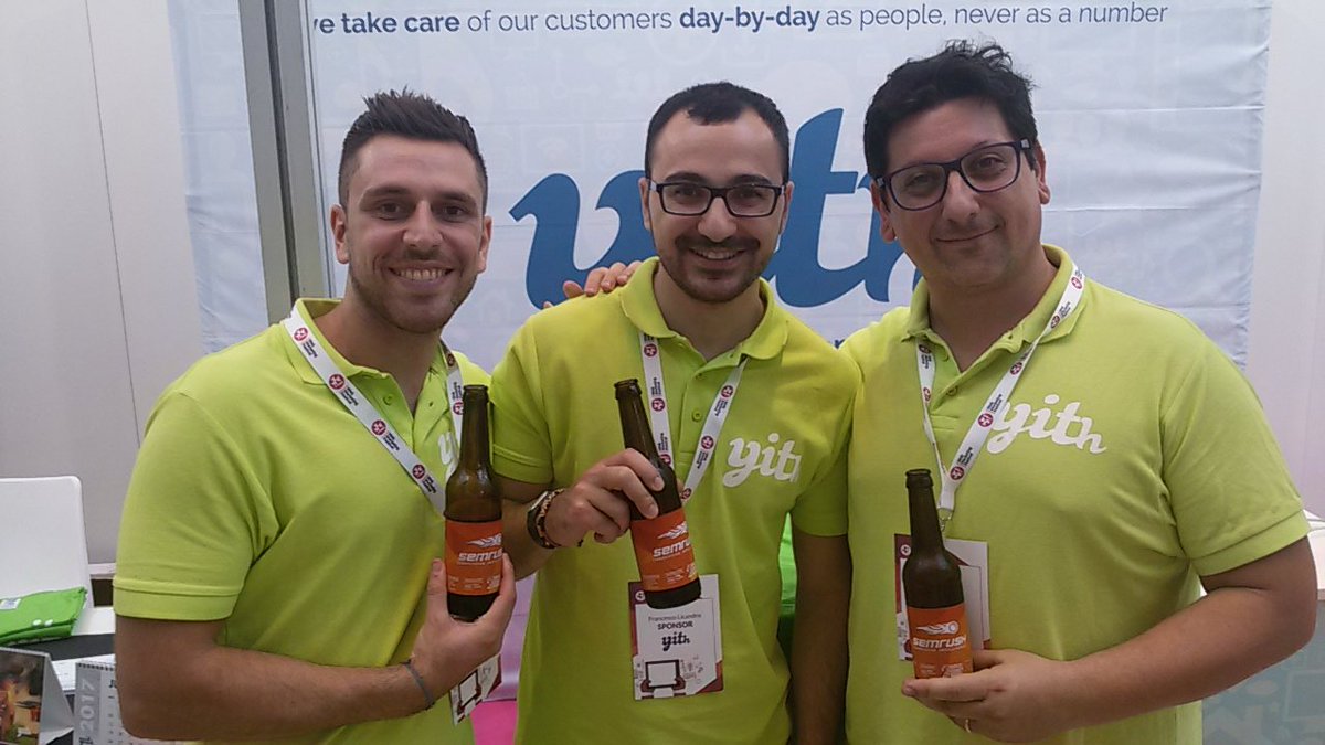 YITHEMES's tweet photo. Thanks to @semrush for a good beer ;) #wfm17 #seo https://t.co/p5NgVZ5wNq