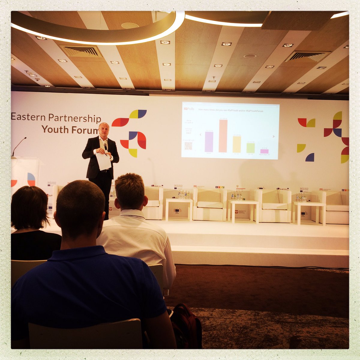 BobaMBaluchova's tweet photo. #Evaluation via #IQpolls app :) How many times did I use hashtags: #EaPyouthForum and/or #EaPyouth? More than 30 times! Enjoy! #docunion https://t.co/eZl0mI52Jw