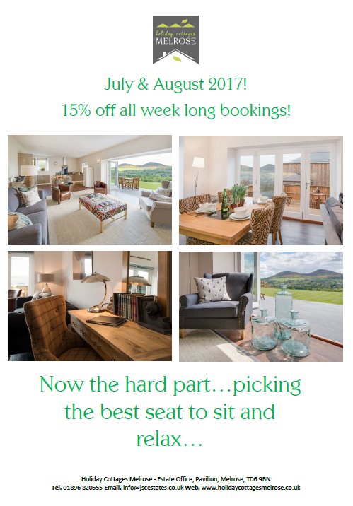 cottagesmelrose's tweet photo. ...Where would you sit? #Byre #Smiddy #Stables #Granary #Summer2017 💺😀 https://t.co/WDCyGcTEfl