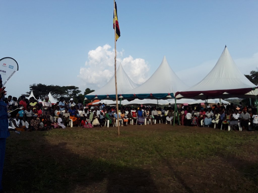 PaustaClessy's tweet photo. The Uganda Flag flying high at the @EAGrainCouncil ABF2017 Masindi.

#WeAreEAGC, #WeAreHOT https://t.co/wLHqzU4eZg