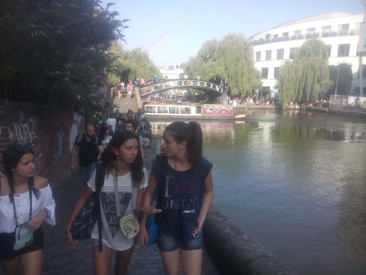 Delfinschool's tweet photo. Our London students were in Camden town on Tuesday! This is a wonderful place to visit! #delfinlife #delfiners https://t.co/pBaHXB078O