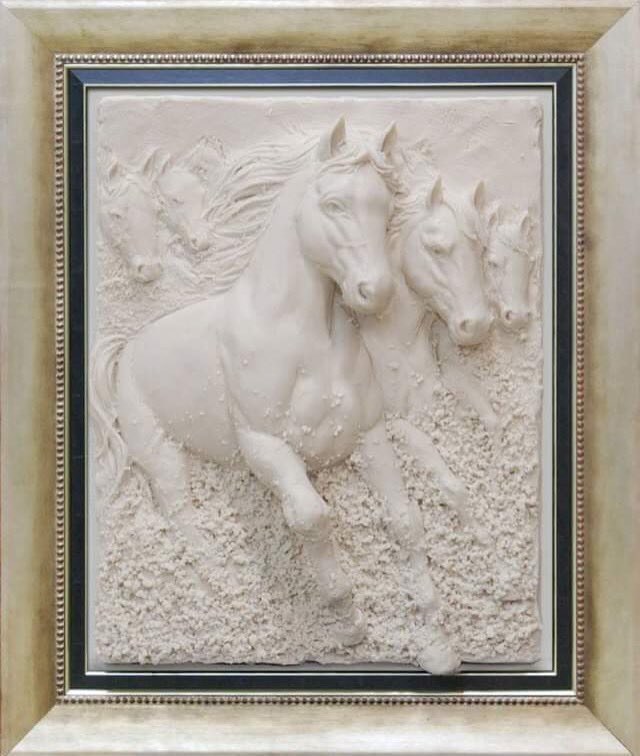 BestSculptor's tweet photo. Freedom Horses in Bonded Natural Sand by Bill Mack #billmack #horses #natural #sand #sculpture #fineart #art https://t.co/FYRNXUjbER