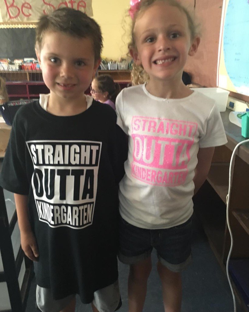 Oh my goodness, look at these two. #straightouttakindergarden #HappySummer ift.tt/2s3EAUx