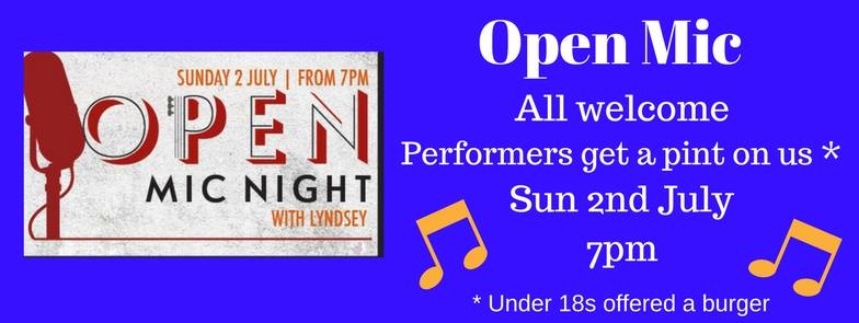 Head along to <a href="/TheBankGlasgow/">The Bank Glasgow</a> on Sunday 2nd July and join them for their first ever open mic night!
bit.ly/2rZylpJ