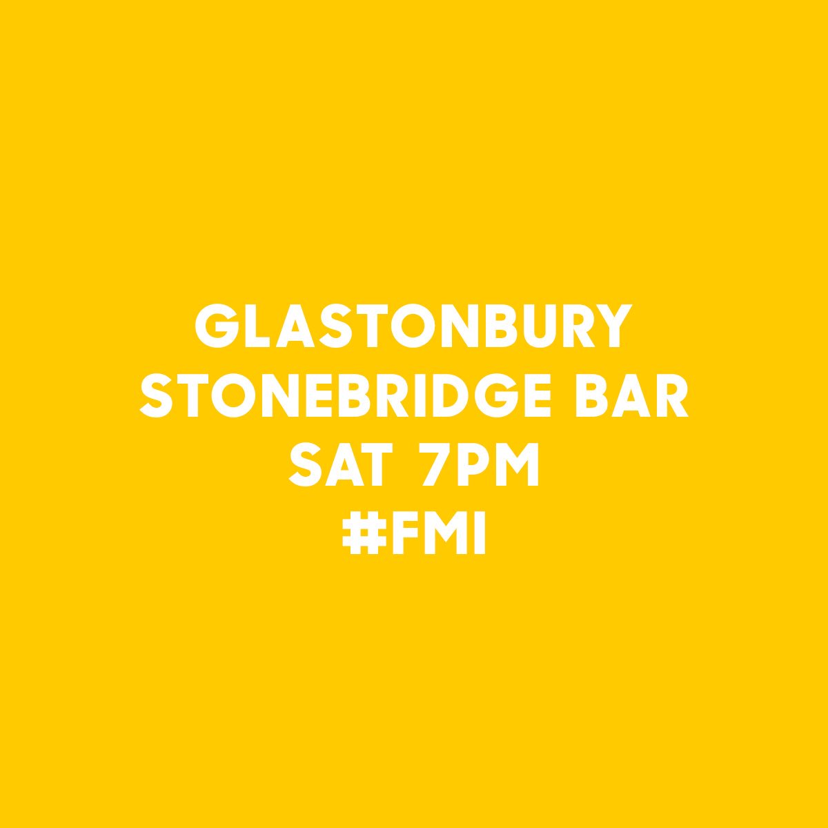 JEMartists's tweet photo. We'll be heading to @ParkStonebridge at 7pm on Saturday @GlastoFest - see you there!! #FMI https://t.co/4OWI6r56A2