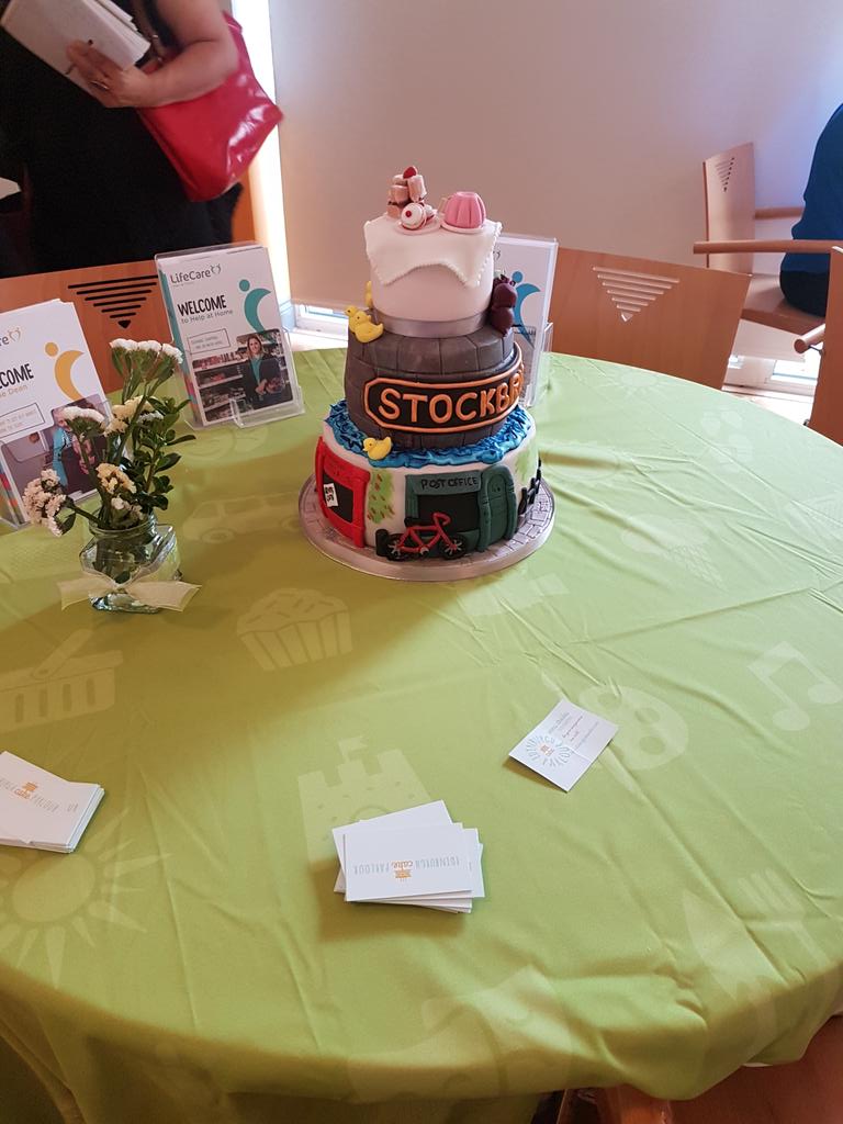 Edincakeparlour's tweet photo. Celebrating a 100 years of #stockbridge stories at @LifeCare_ @Edincakeparlour created a #cake  for a strong community #stockbridgelocals https://t.co/2MzZXiGBcO