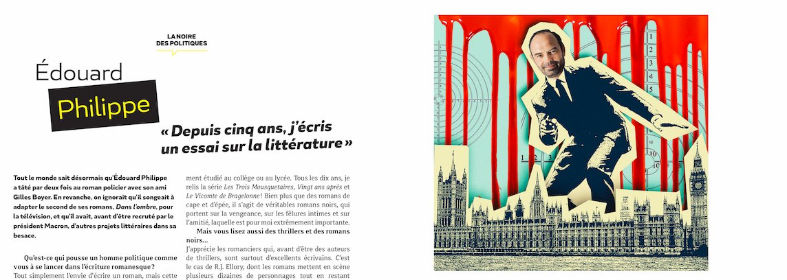 CharlesLarevue's tweet photo. Edouard Philippe : "Depuis cinq ans, j'écris un essai sur la littérature" 
https://t.co/eGmbRqsQ6o
A lire dans le nouveau #Charles https://t.co/wBVYZAlken