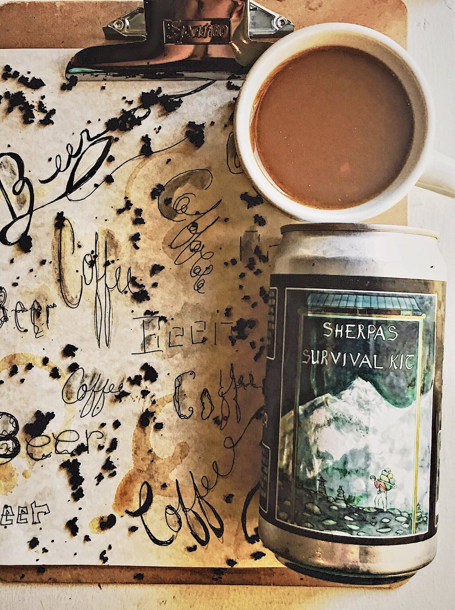 That #FridayFeeling : coffee &amp; beer! <a href="/ForagerBrewery/">Forager Brewery</a>