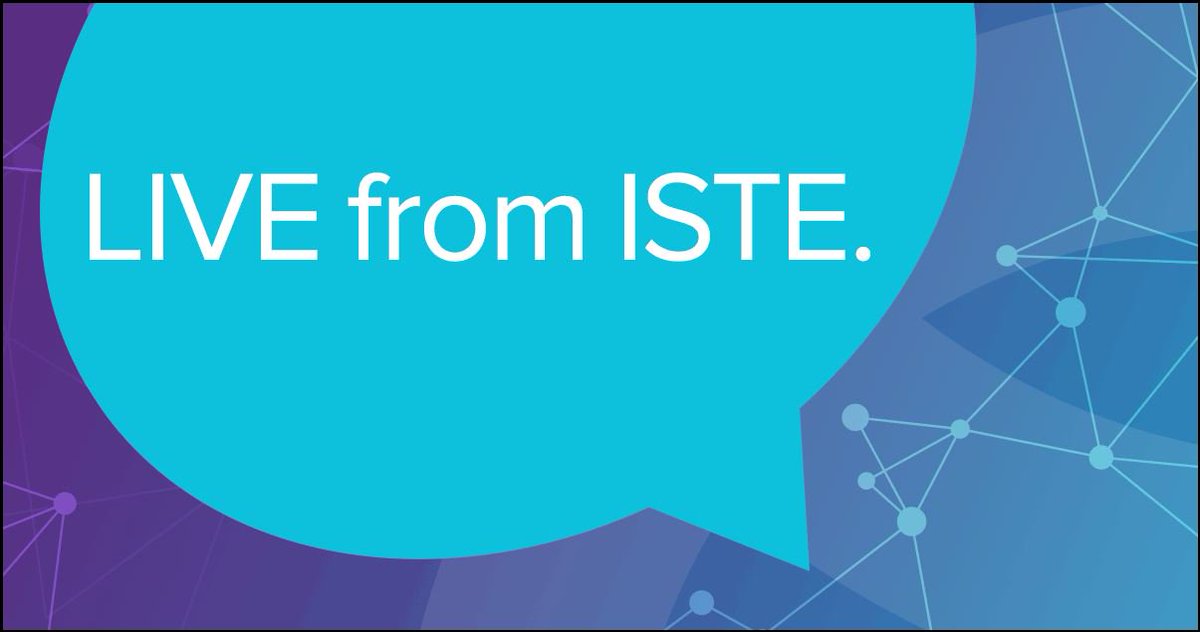 SMART_Tech's tweet photo. We'll be LIVE from from #ISTE17 both here and on our Facebook page next week. Tune in for booth demos, our #ThinkChat, and more! #NotAtISTE https://t.co/gF0Zja3zmm