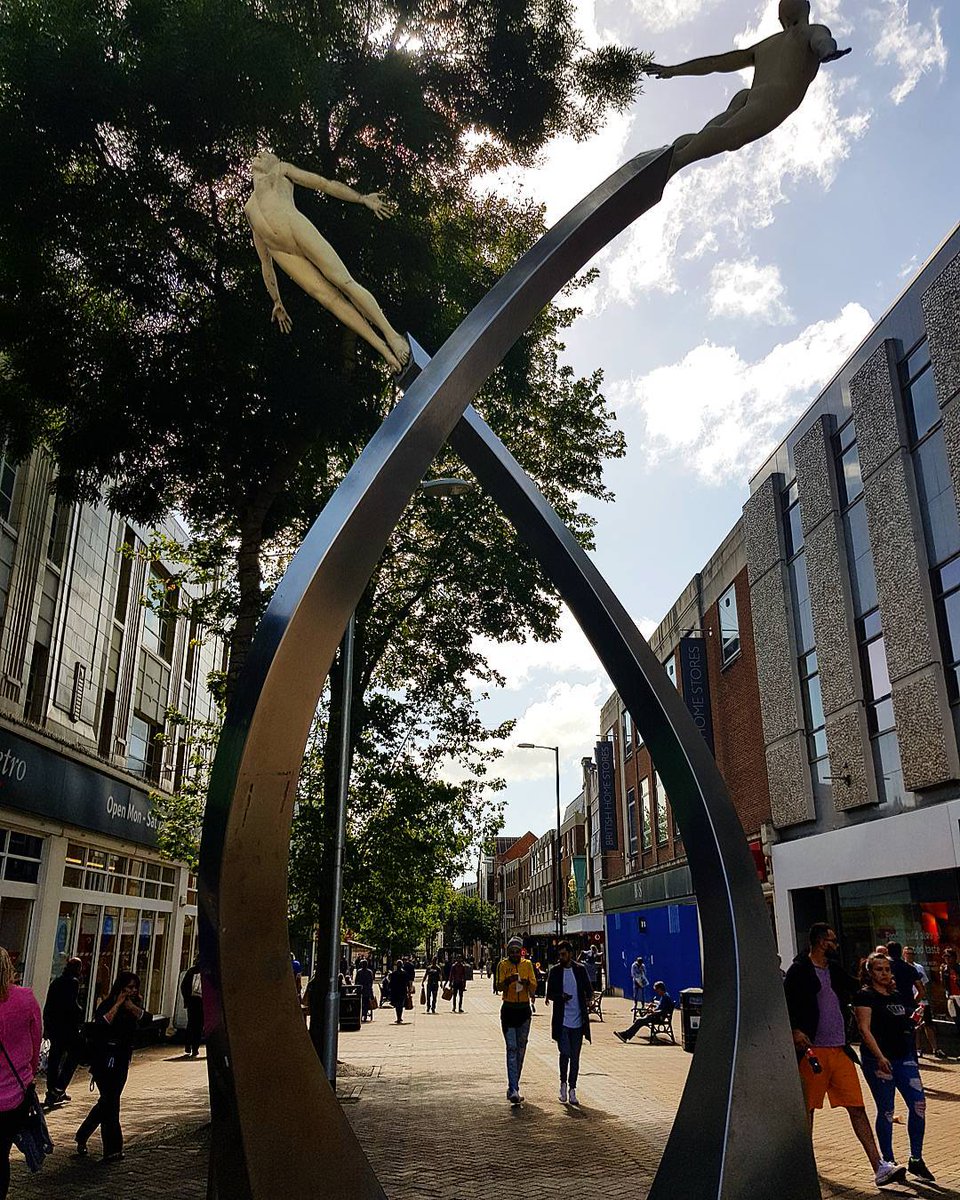 We love our town and we love this picture by @andreal_chen on Instagram. #UoN #UniNorthants #Northampton