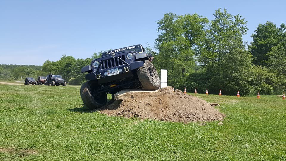 FireAndSmokeJC's tweet photo. Kevin had a great time and some new parts from the vendors at #Bantam #Jeep #BJHF #OverCompensating https://t.co/Bk9RjzRUWs
