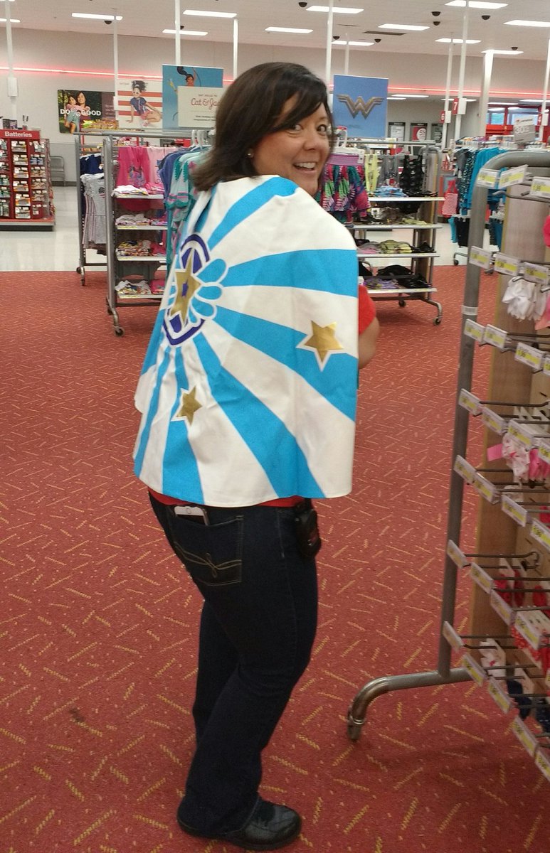 Kelli showing off the new Cat &amp; Jack #beyourownsuperhero #1214