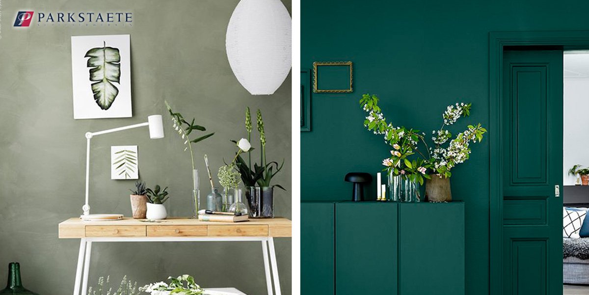 Deze week kiezen we voor #groen! Uit onderzoek is gebleken dat groen balans geeft en zorgt voor harmonie in gevoelens/emoties #schilder