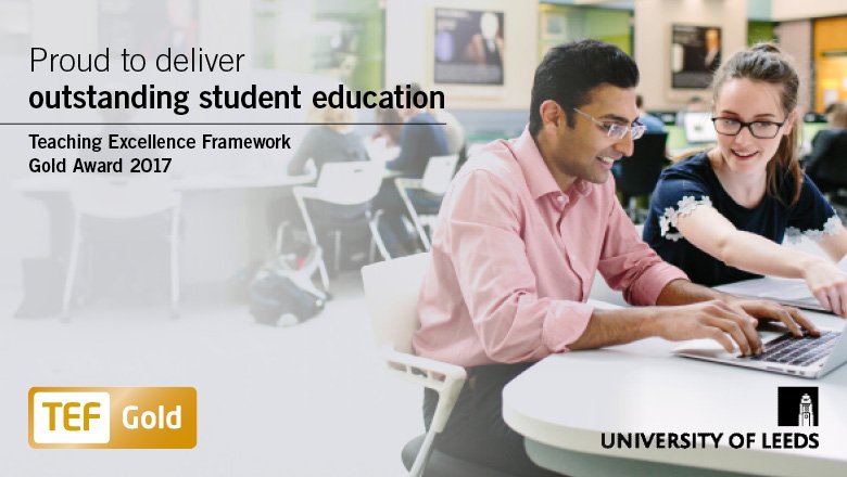 A Gold Award for outstanding teaching and learning for our students is just one of the ways it’s great #ToBeLeeds: po.st/NnEYWz