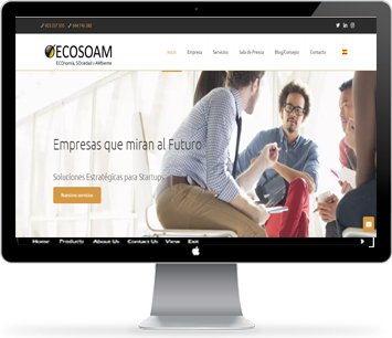 ECOSOAM's tweet photo. Estrenamos nueva Web! Para empresas y #Startups que quieran hacer un mundo más #Inteligente y #Sostenible... Visíta https://t.co/hTAYtsJM9g https://t.co/zm22Biu8nD