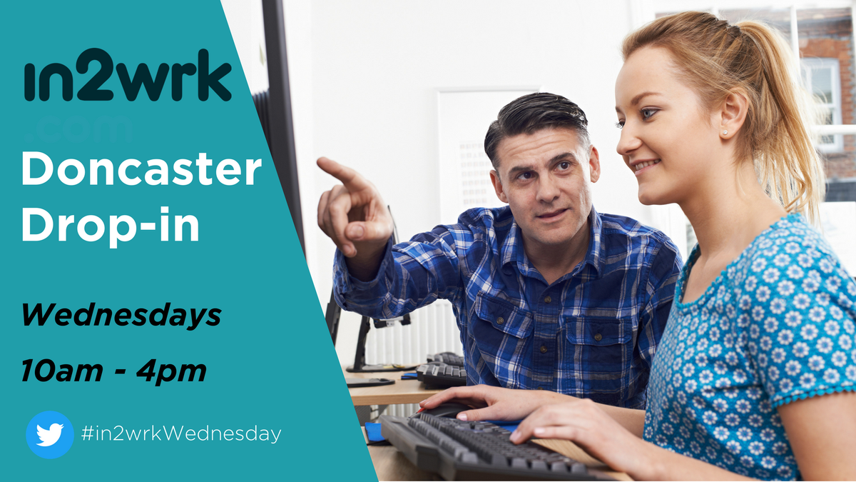 thinkdoncaster's tweet photo. Come to our centre on Wednesday and have a chat to us about the FREE courses that we offer! No prior appointments needed!
#in2wrkWednesday https://t.co/INyoQZOhXA