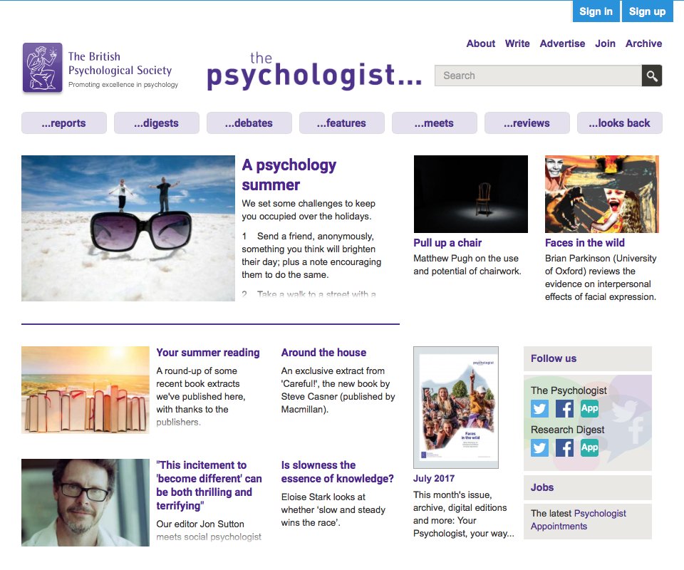 psychmag's tweet photo. We leave you with plenty of weekend reading at https://t.co/sNHNysC0sN #PsySummer #FridayFeeling https://t.co/BieN6GHJLY