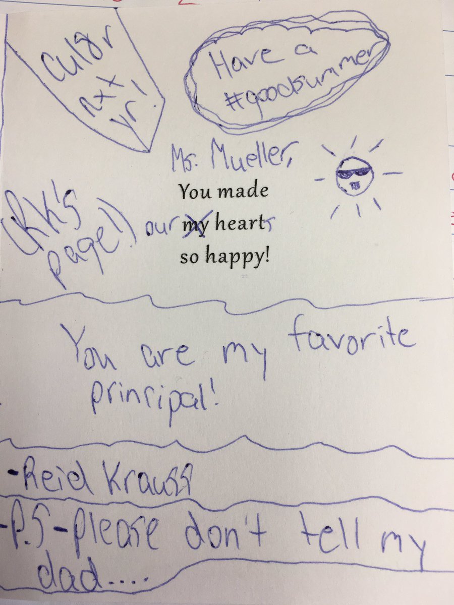 PennyDNeufeld's tweet photo. @Nolan_Krauss Ha ha, I knew it! #greatprincipals #yourkidsrock #teachergift #Timscard #proudprincipal https://t.co/2HxBWZRsal