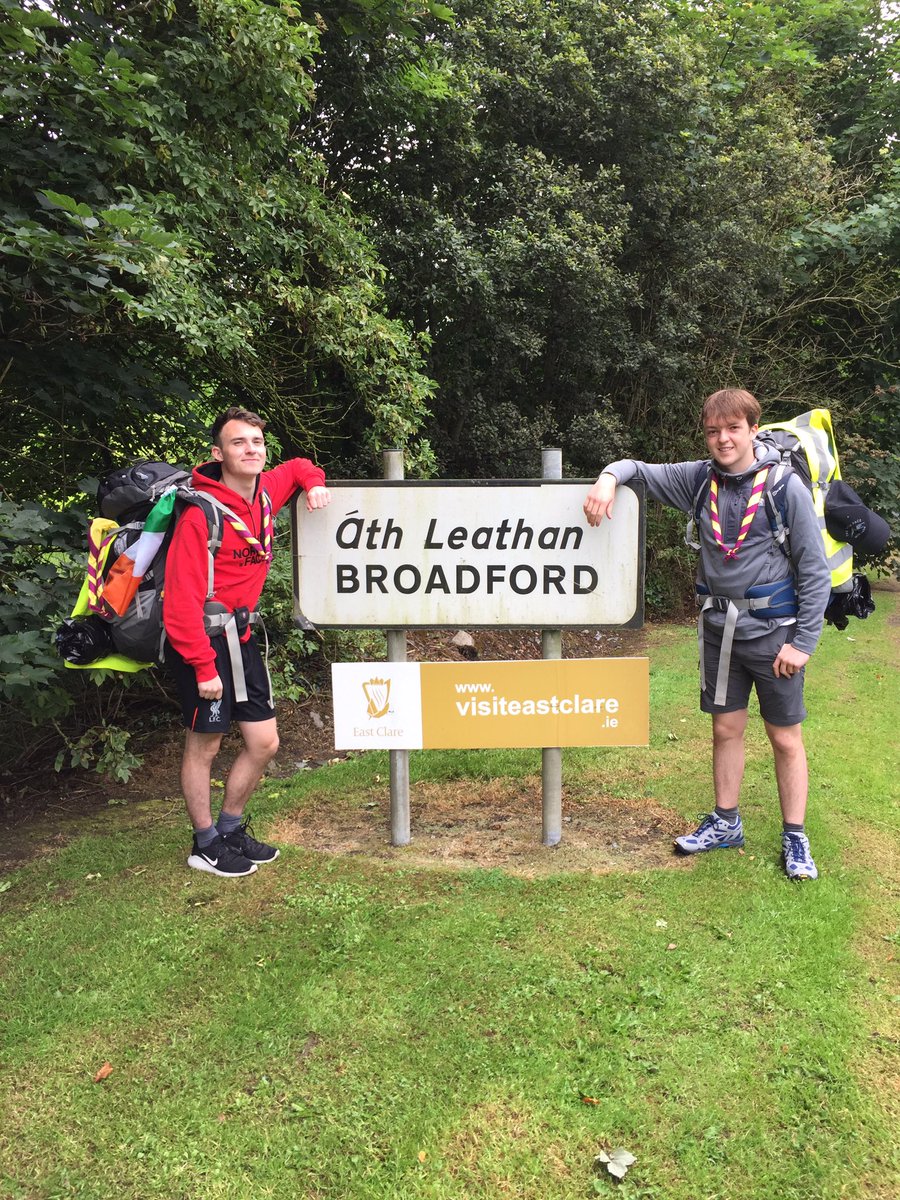 ballybscouts's tweet photo. @clare_scouts @1stClareShannon @ennistymonscout @14thClareScouts @Clare_scouts_cc  if ye see these guys ye might give them a bit of support https://t.co/pXIu235Jd4