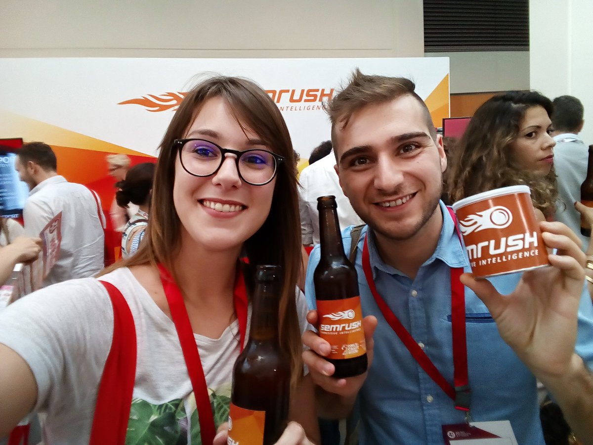 Happy hour con <a href="/semrush_it/">Semrush Italia</a> solo al @ilfestival #wmf17 <a href="/IUS_VE/">IUSVE - Istituto Universitario Salesiano Venezia</a> #IUSVEsocialTEAM al top