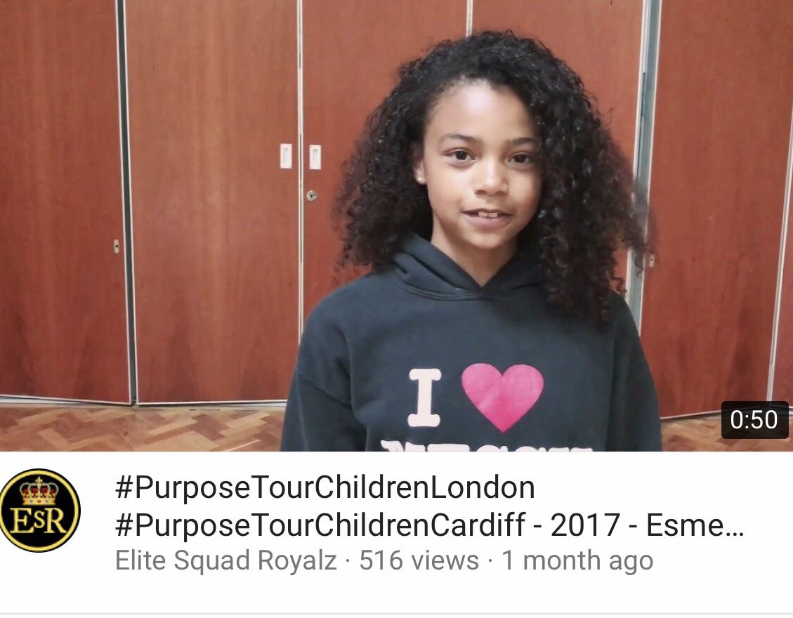 EliteRoyalz's tweet photo. #PurposeTourChildrenCardiff #PurposeTourChildrenLondon #2017
#youtube " Elite Squad Royalz " Esme #Video https://t.co/Gc5bGFywWb 💂🏾💂🏼‍♀️💂🏻👑 https://t.co/8MA7yVvpu4