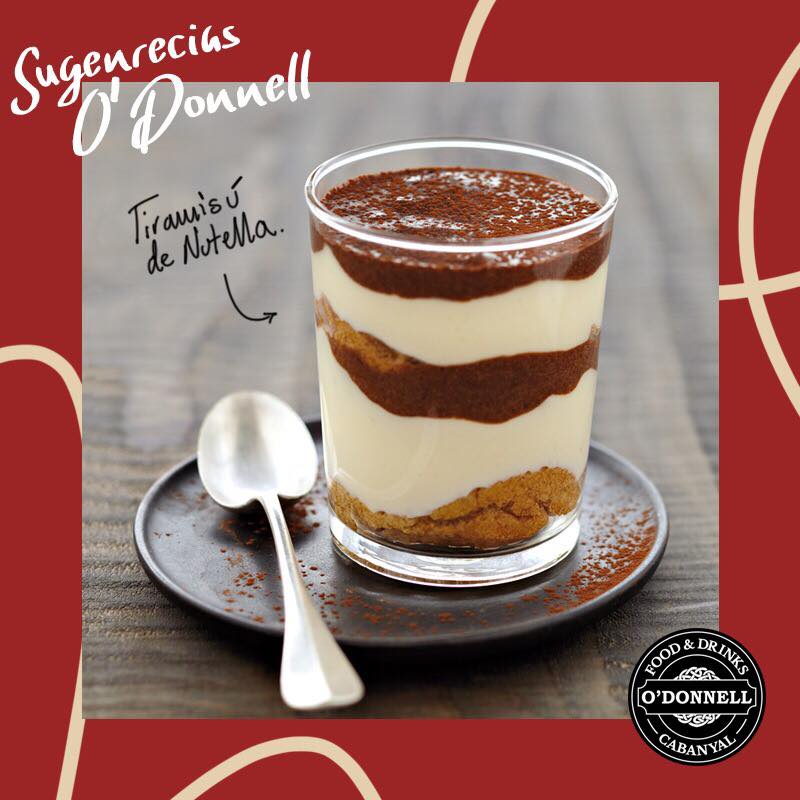 odonnellvlc's tweet photo. Esta semana también traemos una sugerencia dulce!🍪
El fantástico tiramisú de nutella👏🏼 https://t.co/nx7t0e9zau