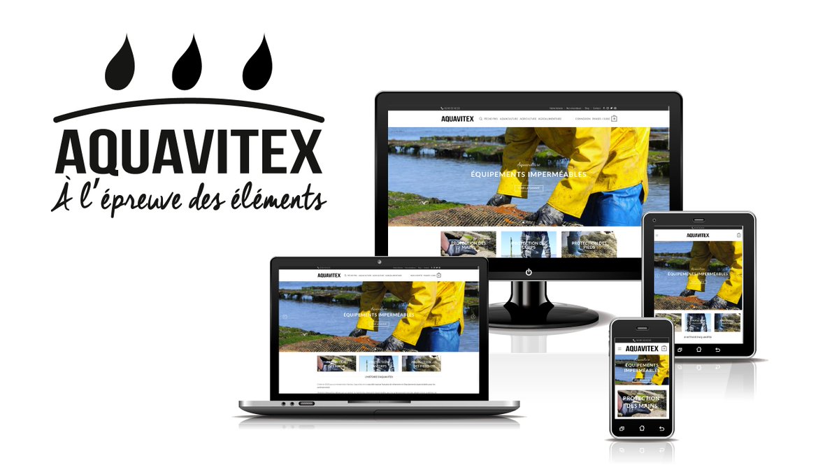 aquavitex's tweet photo. Découvrez la #vidéo du nouveau site Aquavitex -> https://t.co/mXOV39cAv9 <- #ultraresponsive #vetement #agricole #ostreiculteur #peche https://t.co/f9gpO0EZN5