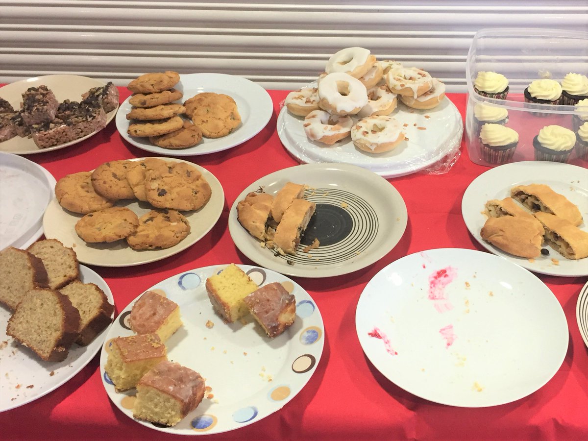 ViatelGroup's tweet photo. We are having a tea party this morning in aid of the @IMNDA  Checkout our delicious cakes! #DrinkTeaForMND https://t.co/R5lubptPQs