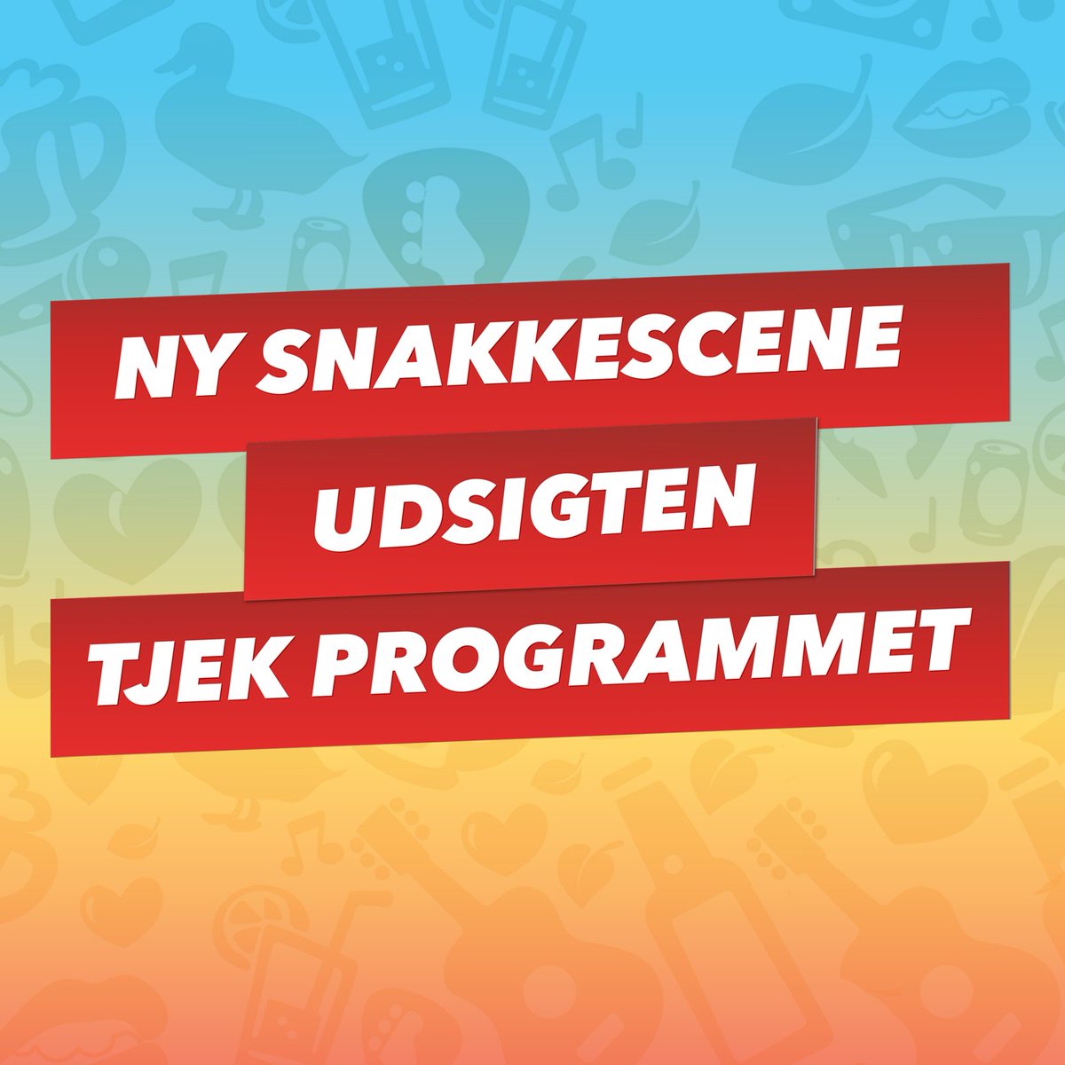 Nu med snak! #smuk17 #talkscene smukfest.dk/nyheder/progra…