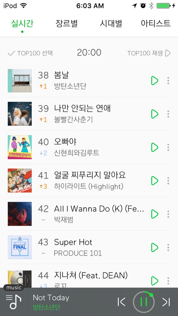JeanettaCSheehy's tweet photo. Good morning
#breakfastwithBTS
#Melon chart 6amCST
#Wine 9
#SpringDay ⤴️38
#BloodSweatandTears ⤵️94 @BTS_twt
💪🏻 https://t.co/NBqjdM1c4T
