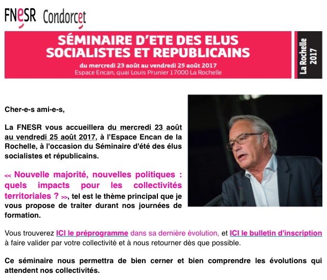 VincentTISON's tweet photo. Qd @frebsamen qui n'a pas soutenu @benoithamon reste à la tête de la @maisondeselus et t'invite à un séminaire 😡#RespecteNous #Demissionne https://t.co/4CVKssrWIC