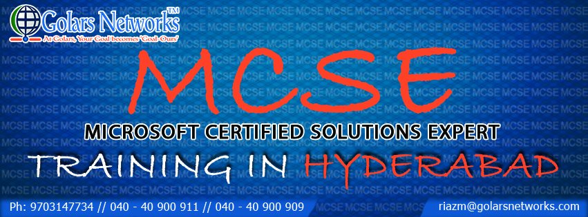 GolarsNetworks's tweet photo. Get #MCSETraining & #certification, #GolarsNetworks is #premium #networking #institute in #Hyderabad Details: https://t.co/VWFnGJUOkH https://t.co/jO9XI7VMVZ