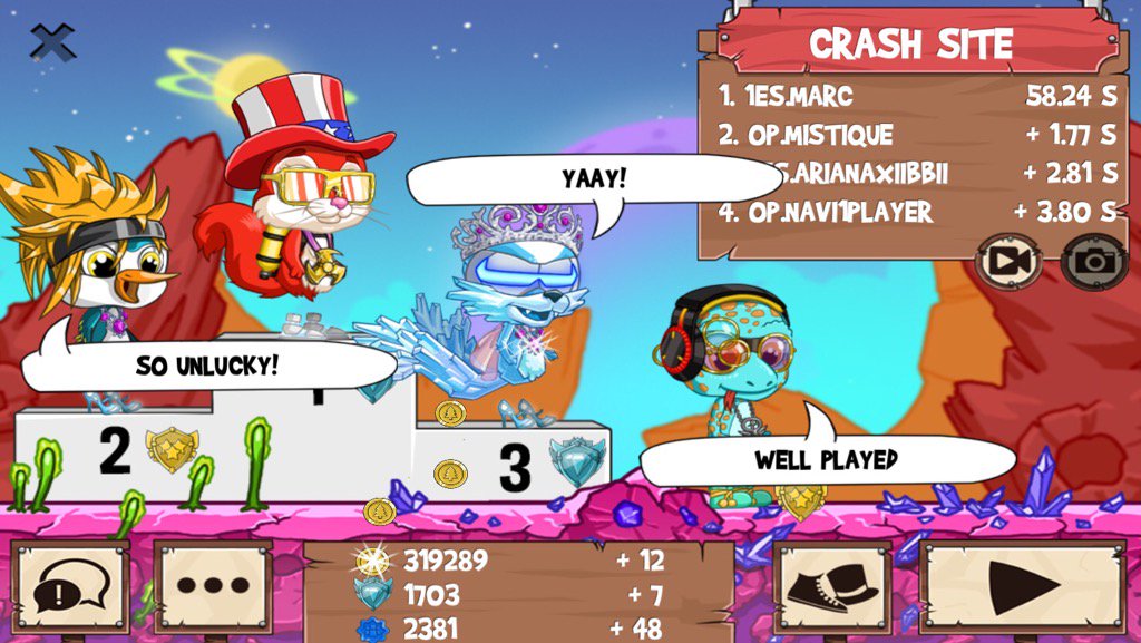 hashemi20's tweet photo. Having a blast @ #funrun2 #Marc #Mistique #NaVi1Player https://t.co/DgSojjCrlx