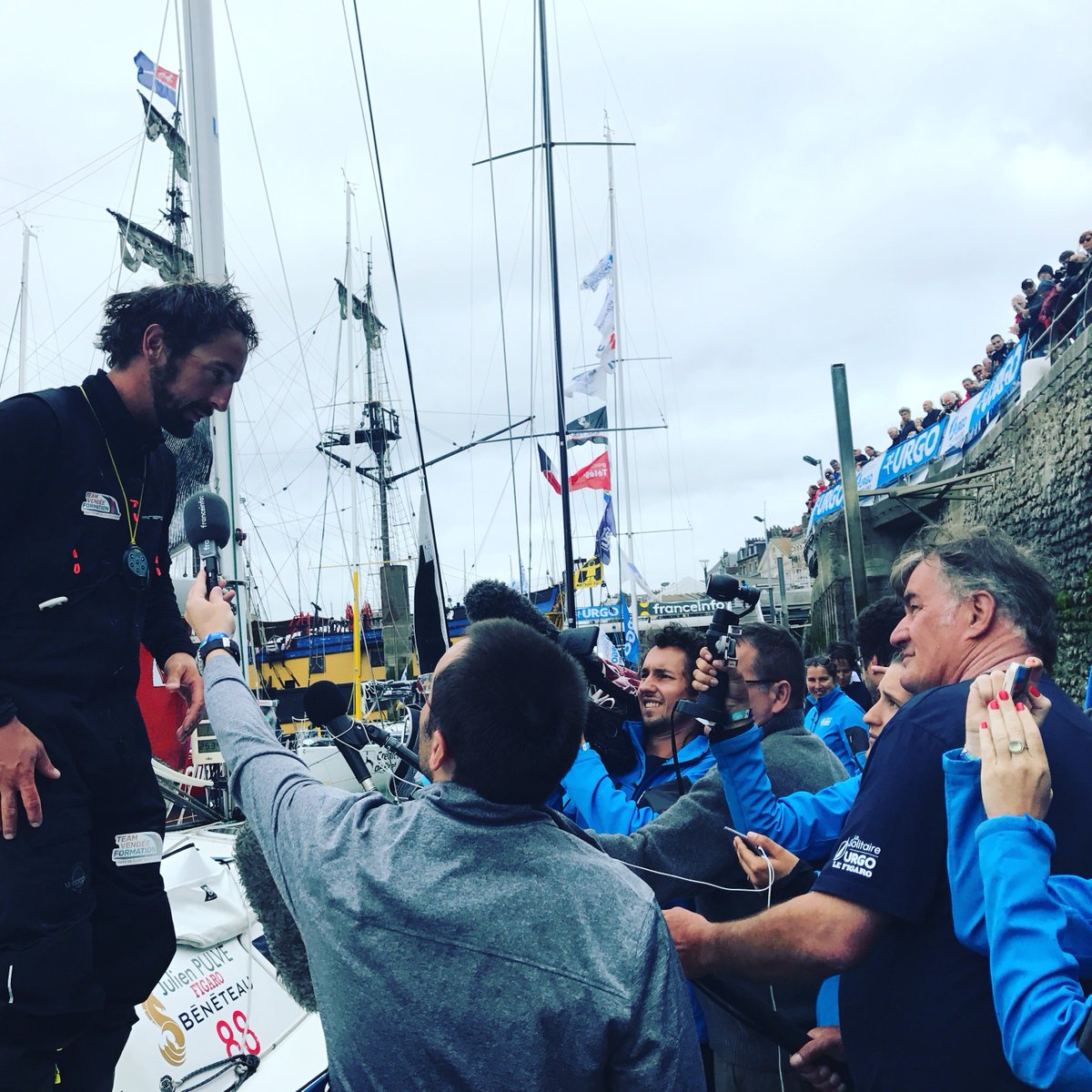 Résultat de la @LaSolitaire2017 😀
@PulveJulien 1er bizuth & 11ème  au général